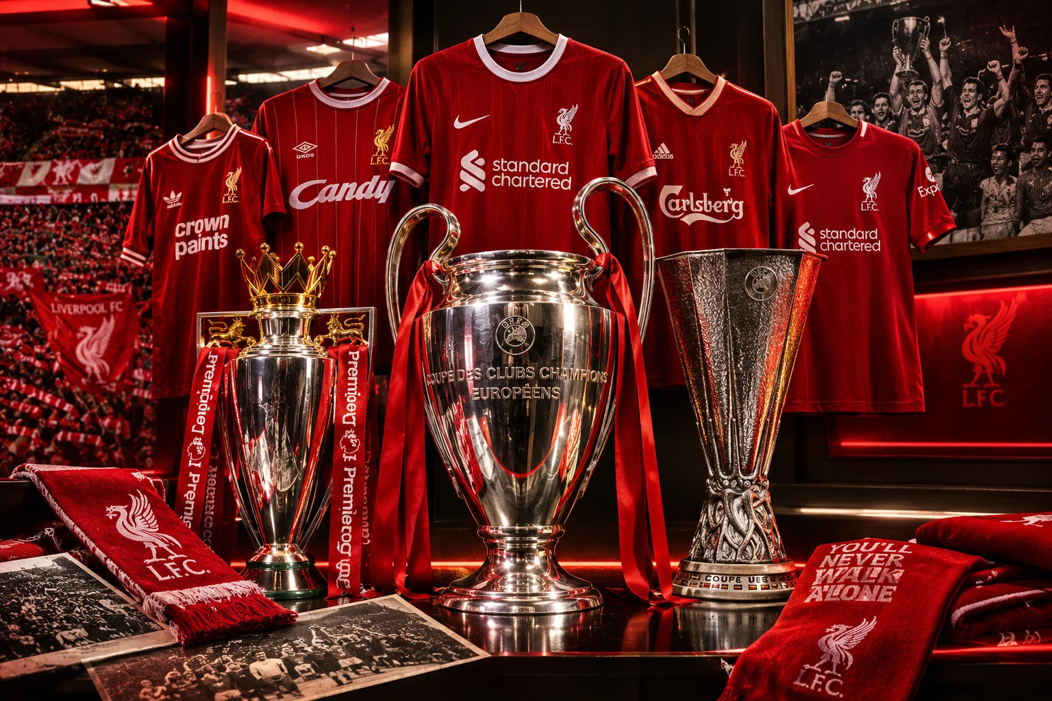 Liverpool shirts